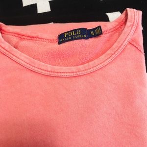 Ralph Lauren Distressed Terry Sweatshirt